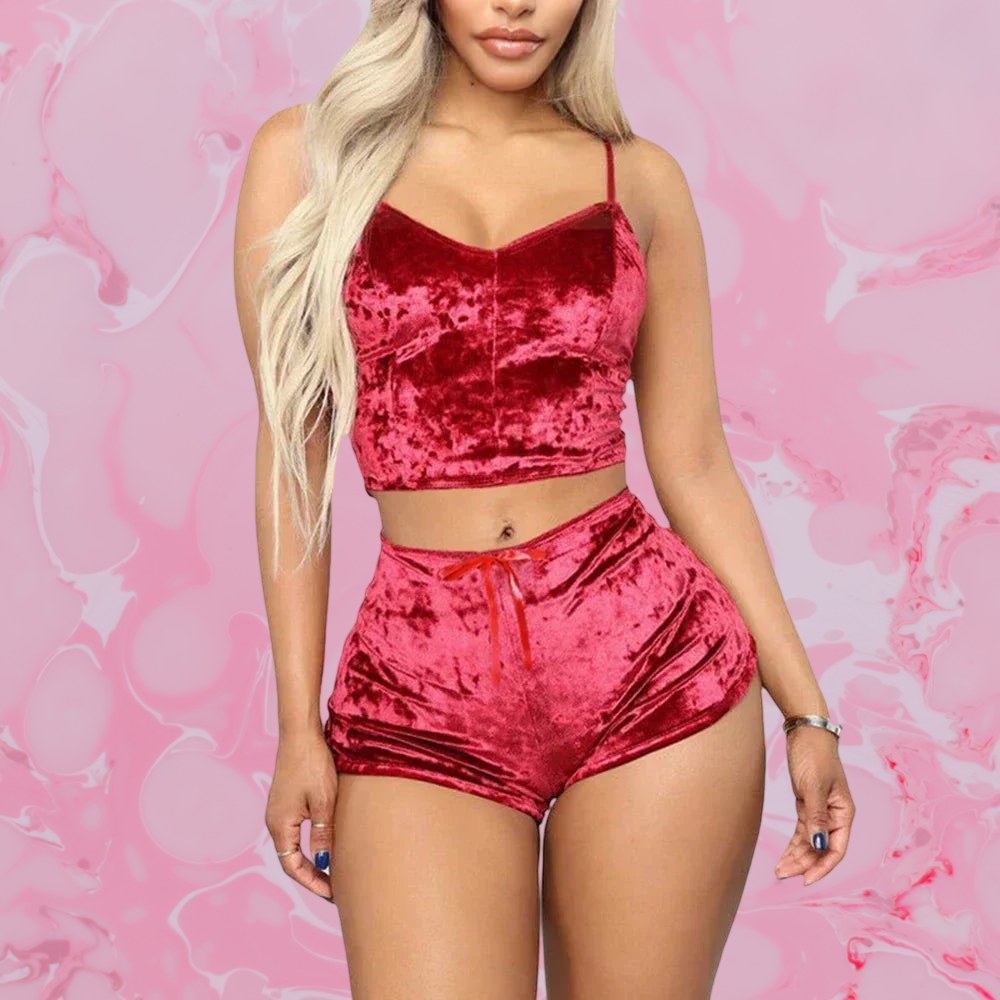 Velvet Luxury Sleepwear Set