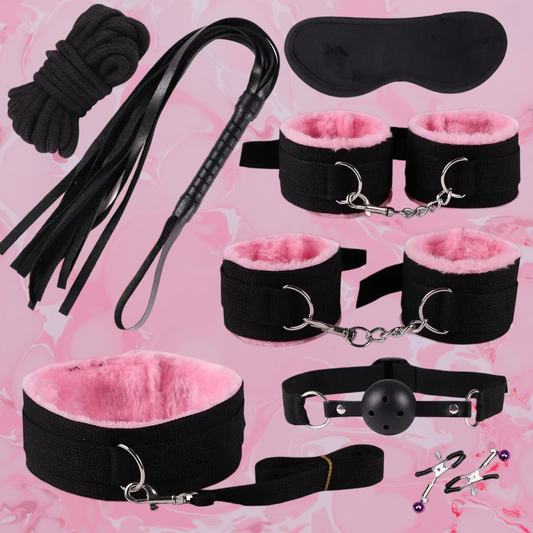 8-Piece Temptation Beginners Bondage Set